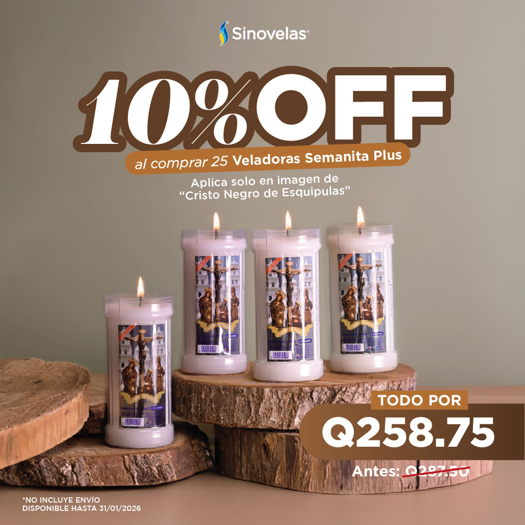 10% OFF - Semanita Plus Cristo de Esquipulas (25 u) image number 0